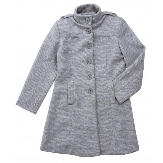 ΠΑΛΤΟ ΓΚΡΙ ΜΑΚΡΥ