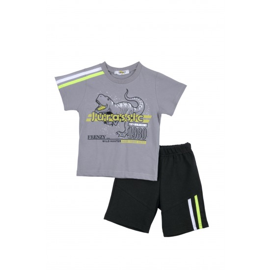 ΣΕΤ ΜΠΛΟΥΖΑ ΒΕΡΜΟΥΔΑ – Γκρι μαύρο