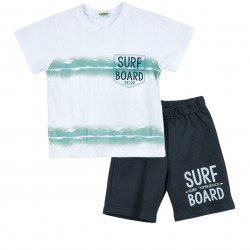 ΣΕΤ ΜΠΛΟΥΖΑ ΒΕΡΜΟΥΔΑ – Λευκό μαρέν