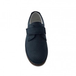 Casual παπούτσι μπλε καφέ 